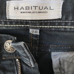 Habitual Denim Jeans - Black Size 28
